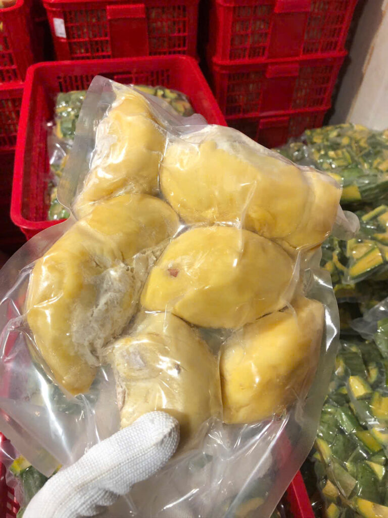 Sầu riêng Thái cấp đông - nguyên múi
