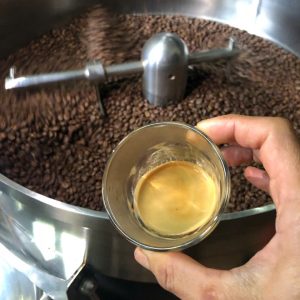 Test thử cà phê robusta Honey rang mộc - pha phin